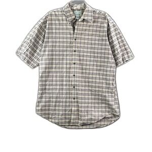 Cotton Plus By Falcon Bay Flannel Shirt Mens Large Tall Plaid Long Sleeve Grunge